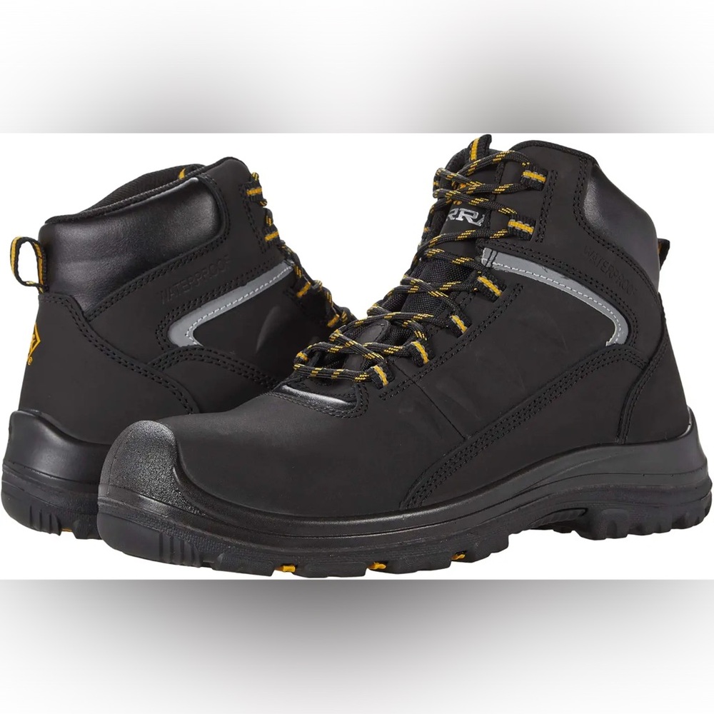Men's Terra 6" Findlay Composite Toe Waterproof Boots, Black, 11M